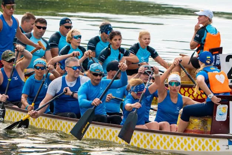 У Житомирі триває чемпіонат України з веслування на човнах «Дракон»