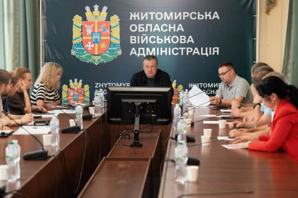 Житомирщина готує понад 100 проєктних пропозицій до Конференції з відновлення України 2027