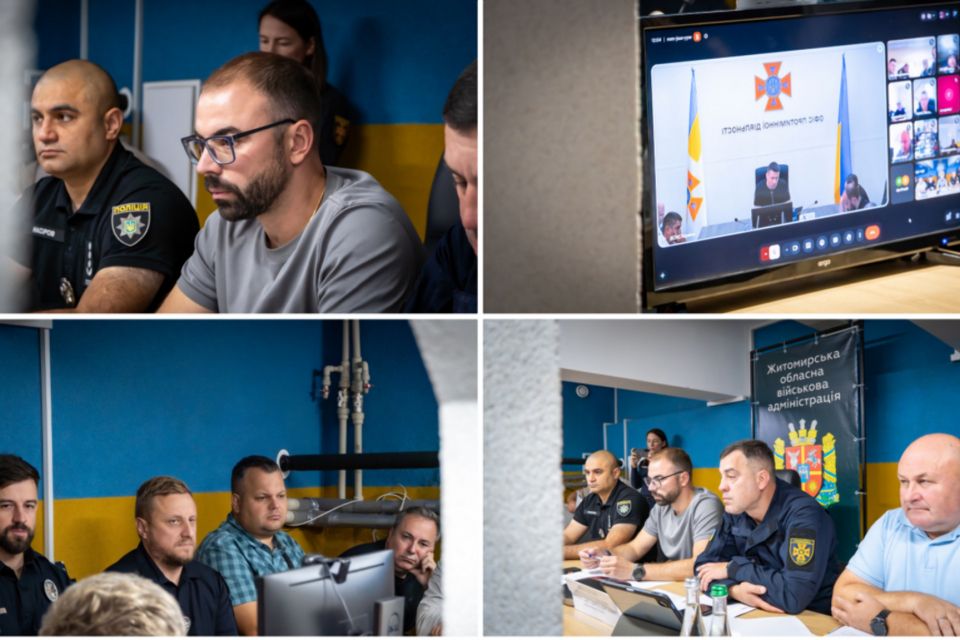 На Житомирщині успішно проведено тактико-спеціальні навчання до реагування на надзвичайні ситуації
