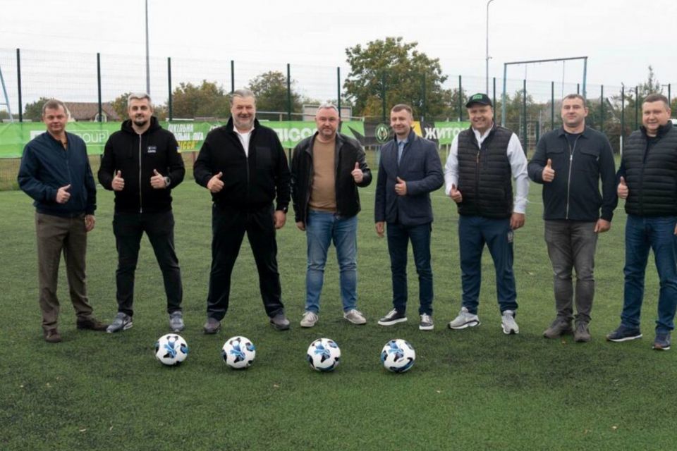 На Житомирщині стартувала Шкільна футбольна ліга «Полісся»