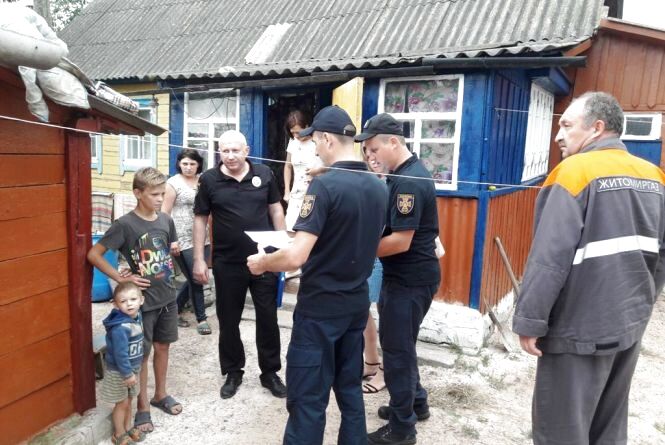 Задля збереження життя та здоров’я громадян рятувальники організували широкомасштабне відпрацювання громади