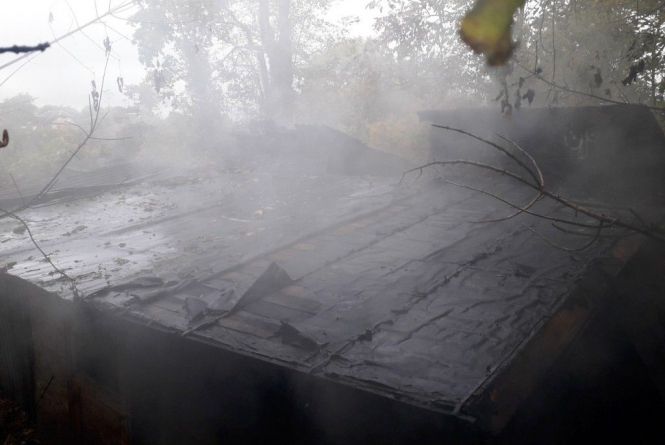 У Бердичеві горіли 11 безгосподарських дерев’яних сараїв
