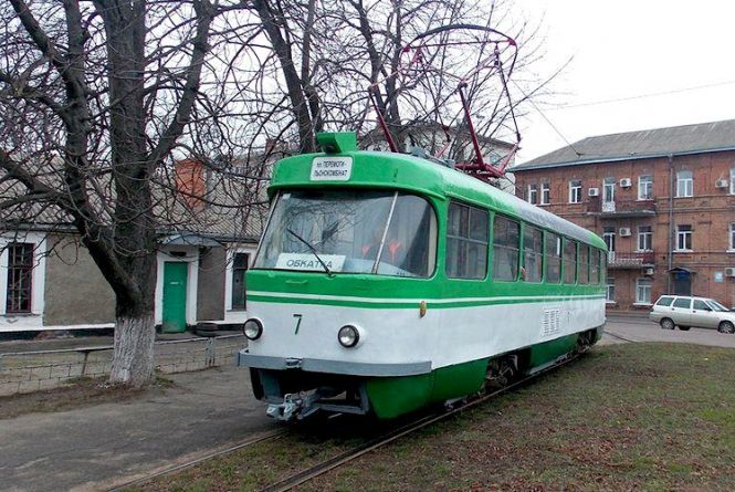 Сьогодні трамваї ходитимуть тільки до вул. Вітрука
