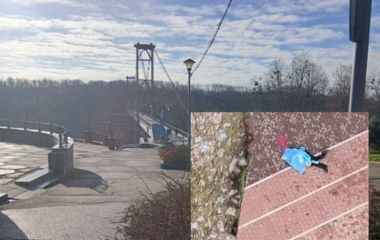 Чоловік вчинив самогубство, стрибнувши з підвісного пішохідного мосту в Шодуарівському парку