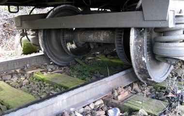 Неподалік Коростеня з рейок зійшов вантажний поїзд, попередня причина - ураження БпЛА