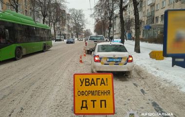 Вчора на перехресті вулиць Київської та Івана Мазепи  сталася ДТП з травмуванням пішоходки