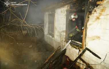 Жінка і двоє дітей загинули під час пожежі на Коростишівщині