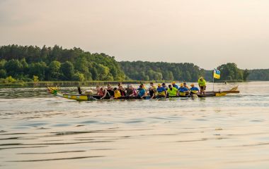 Житомир прийматиме всеукраїнські змагання з веслування на човнах «Дракон»