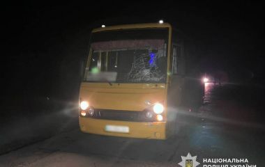 Поліція встановлює причини та обставини смертельної ДТП з маршруткою у Звягелі