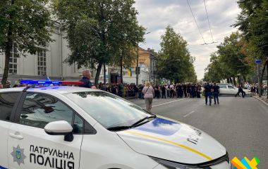 Житомир провів в останню путь загиблих від російського удару офіцерів поліції