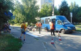 У Житомирі нарешті з’явилася пішохідна «зебра» на місці збитої дитини