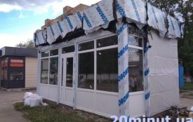 Житомирський виконком не скасував паспорт прив'язки на скандальну тимчасову споруду (МАФ)