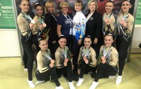 Житомирянки стали бронзовими призерками на чемпіонаті світу з аеробіки