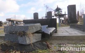 Жителю Житомирського району, який потрощив пам’ятники на Станишівському кладовищі, оголосили підозру у нарузі над могилами