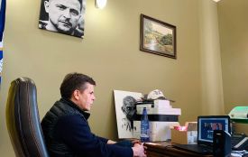 Сергій Сухомлин подякував заступниці мера Барселони за допомогу і наголосив, що Житомиру необхідне військове спорядження