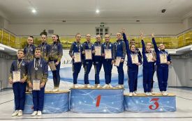 Житомирські спортсмени вибороли срібло у командному заліку Кубку України зі спортивної аеробіки