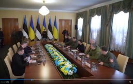 У Житомирі Президент Зеленський зустрівся з Прем`єр-міністеркою Естонії Каллас