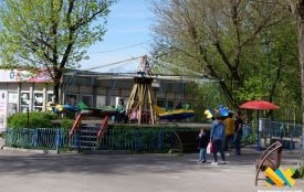 У Шодуарівському парку запрацювали атракціони