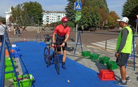 У Житомирі відбулися змагання з триатлону "Залізна країна"