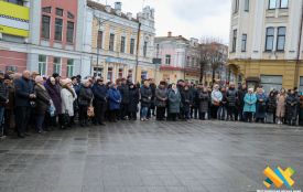 На Михайлівській різні конфесії спільно молилися за єдність та Перемогу