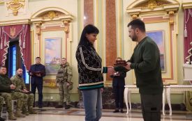 Відому житомирську волонтерку Юлію Толмачову нагороджено орденом Княгині Ольги І ступеня