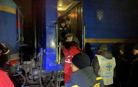 Евакуаційним потягом прибула 81 особа з числа ВПО з територій, де ведуться активні бойові дії