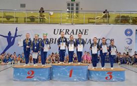 У Житомирі відбувся чемпіонат області зі спортивної аеробіки