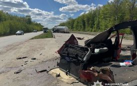ДТП біля Житомира:  загинув водій легковика, 14-річний пасажир - у реанімації