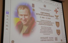 Загиблому Герою Віталію Святенку встановлять меморіальну дошку