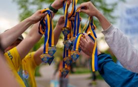 У Житомирі на річці Тетерів відбулися масштабні змагання із веслування на човнах «Дракон»