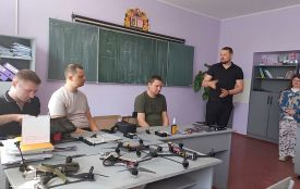 У Бердичівському училищі відбувся практичний захід зі збирання дронів