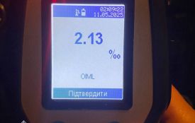 За вихідні патрульні виявили 11 кермувальників з ознаками алкогольного чи наркотичного сп’яніння