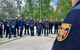 У Житомирі бійці ДСНС вдосконалювали професійні навички