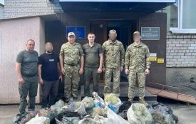 Браконьєрські сітки передадуть захисникам для виготовлення маскувальних знарядь