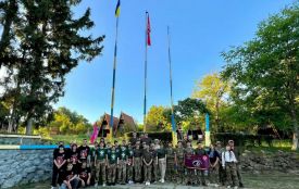 Джури куреня Станишівського козацтва імені Олени Пчілки взяли участь у таборуванні для найкращих куренів