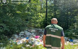 Між селами Буки і Дениші виявили несанкціоноване сміттєзвалище