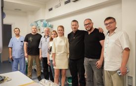 Житомирську обласну лікарню відвідали іноземні фахівці