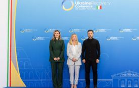 "Вдячні Італії за організацію Конференції з питань відновлення України – URC 2025", - Володимир Зеленський