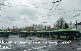 Що з тендером ЄБРР на закупівлю нових тролейбусів для Житомира?