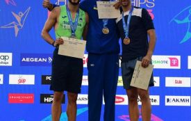 Дмитро Багінський здобув золото на чемпіонаті Асоціації балканських легкоатлетичних федерацій серед дорослих