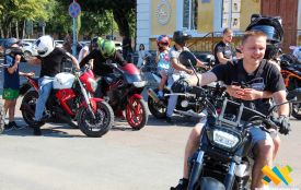 «Рух надії» від мотоспільноти Житомира зібрав понад 28 тисяч гривень на слуховий апарат для 9-річного Славка