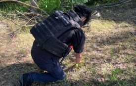 Піротехніки ДСНС Житомирщини знешкодили артилерійський снаряд часів Другої світової війни