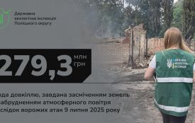 Понад 279 млн грн — сума збитків, завданих довкіллю через ворожі обстріли Житомирщини 9 липня
