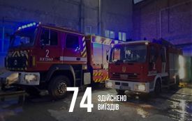 За минулий тиждень підрозділи ДСНС Житомирщини 74 рази залучалися до ліквідації надзвичайних подій