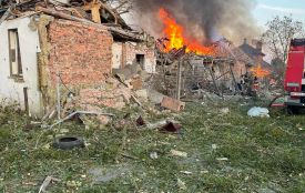 Під час нічної ворожої атаки на Житомирщині загинула людина, є поранений
