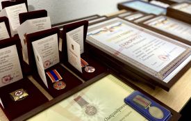 Понад 40 рятувальників Житомирщини отримали державні та відомчі нагороди знагоди професійного свята
