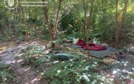У центрі Житомира біля Шодуарівського парку повторно виявлено стихійне сміттєзвалище