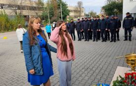 Рятувальники Житомирщини відкрили памʼятні дошки загиблим колегам