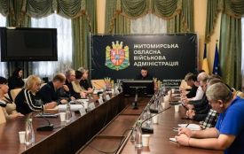 У Житомирі обговорили нагальні питання організації прийому та розміщення евакуйованого населення