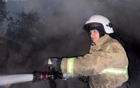 Через  коротке замикання електромережі у Вишевицькій громаді згоріла  дерев’яна літня кухня